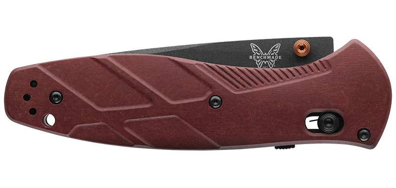 Couteau de Poche Barrage Rouge Benchmade