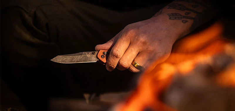 Couteau pliant Mini Osborne Marron Benchmade