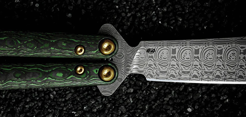 Couteau Papillon Necron Jungle Wear Benchmade