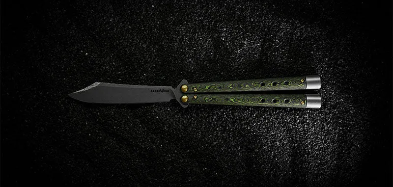 Couteau Papillon Necron Jungle Wear Benchmade