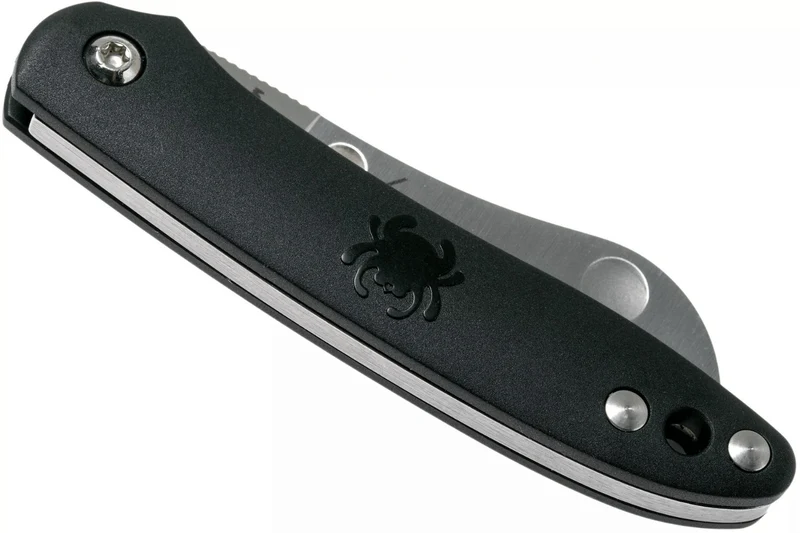 Couteau pliant Spyderco Roadie C189PBK manche en nylon/fibre de verre noir 7,6cm