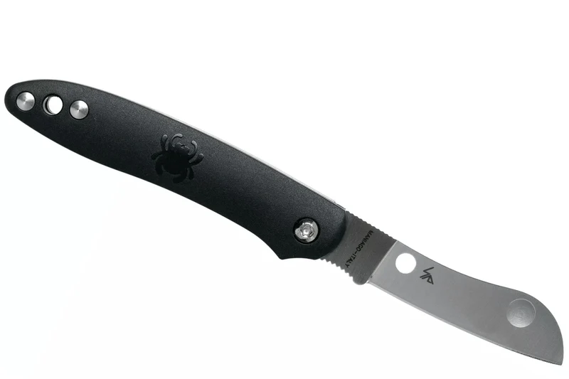 Couteau pliant Spyderco Roadie C189PBK manche en nylon/fibre de verre noir 7,6cm