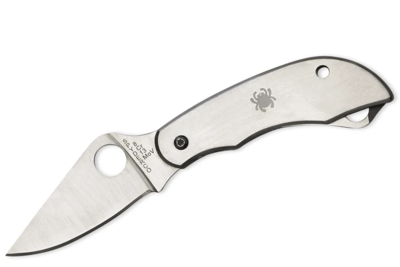 Couteau pliant Spyderco Clipitool C175P manche en acier 6,5cm + ouvre bouteille