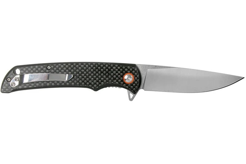 Couteau pliant BUCK HAXBY 0259CFS manche fibre de carbone noir 12,7cm