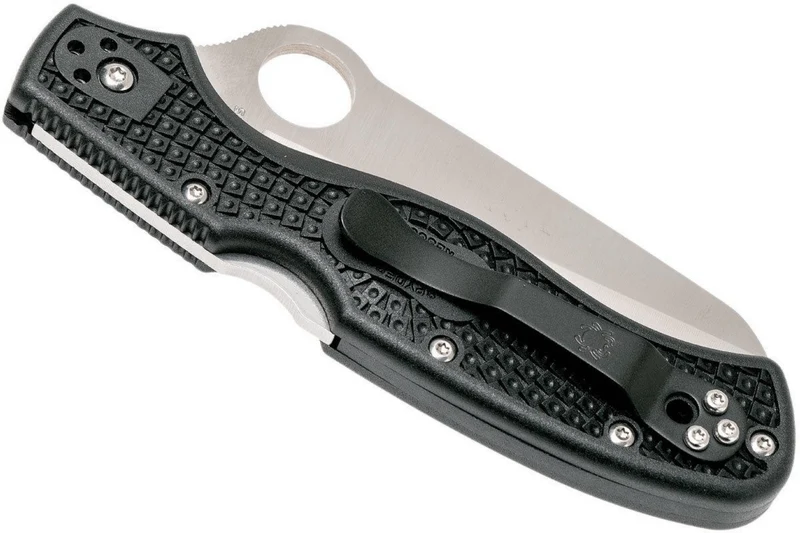 Couteau pliant Spyderco Rescue 3 C14SBK3 manche en nylon/fibre de verre 12cm