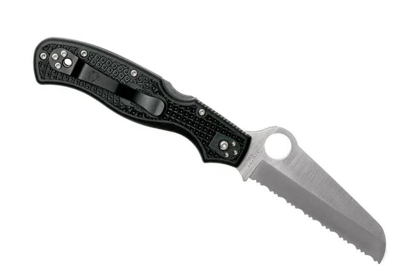 Couteau pliant Spyderco Rescue 3 C14SBK3 manche en nylon/fibre de verre 12cm