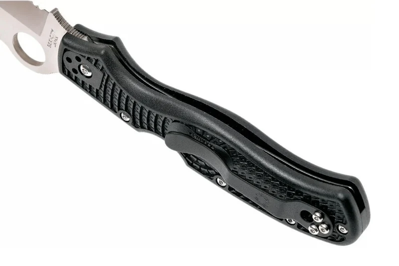 Couteau pliant Spyderco Rescue 3 C14SBK3 manche en nylon/fibre de verre 12cm