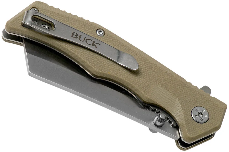 Couteau pliant BUCK TRUNK 0252 manche G10 10,2cm