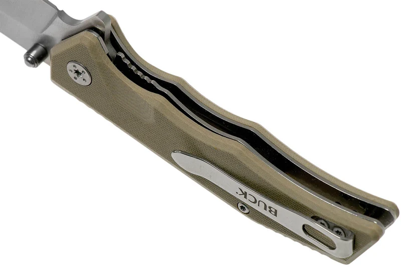 Couteau pliant BUCK TRUNK 0252 manche G10 10,2cm
