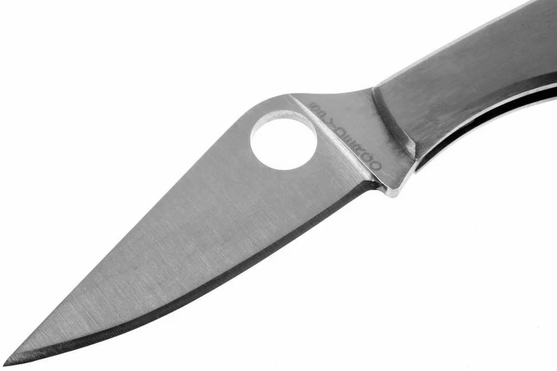 Couteau pliant Spyderco Honeybee C137P manche inox 5,2cm