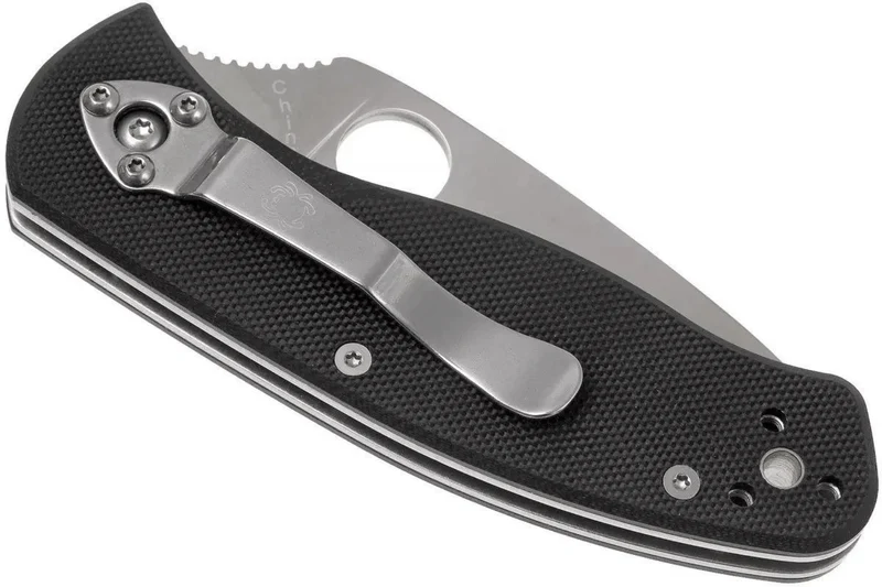 Couteau pliant Spyderco Persistence C136GP manche en G10 noir 10,5cm