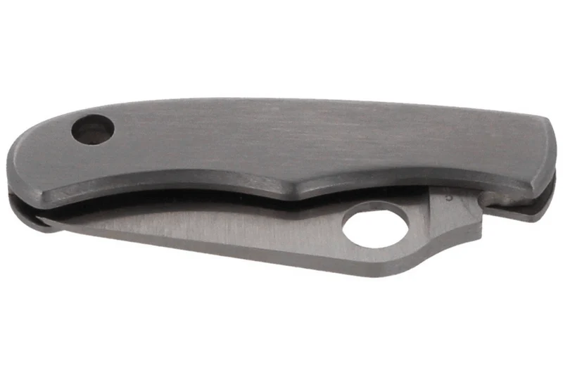 Couteau pliant Spyderco Bug C133P manche inox 4,1cm