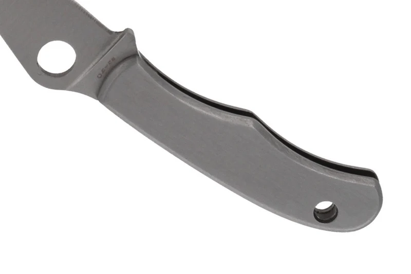 Couteau pliant Spyderco Bug C133P manche inox 4,1cm