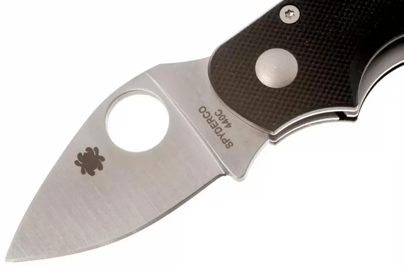Couteau pliant Spyderco Chicago C130GP manche en G10 noir 7,9cm