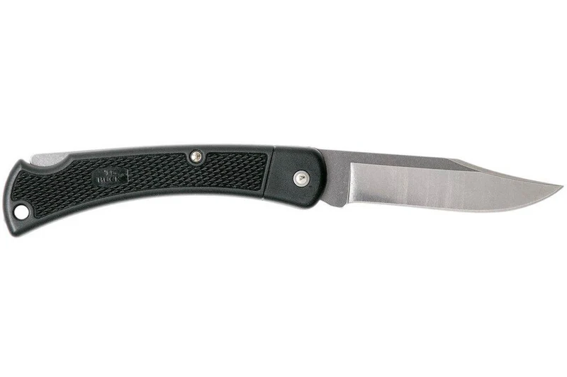 Couteau pliant BUCK HUNTER LT 0110BKSLT-B manche nylon 12,4cm + étui