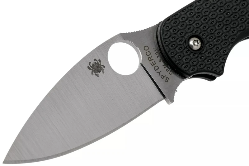 Couteau pliant Spyderco Sage 5 C123PBK manche en nylon/fibre de verre noir 10,6cm