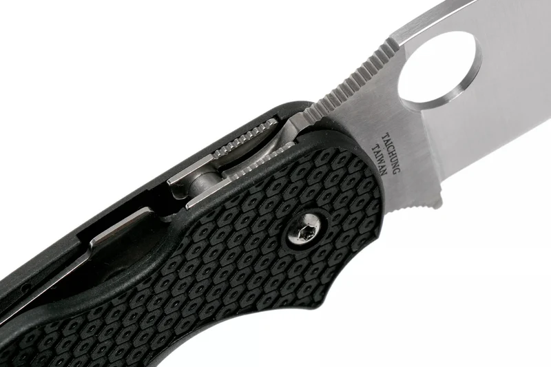 Couteau pliant Spyderco Sage 5 C123PBK manche en nylon/fibre de verre noir 10,6cm