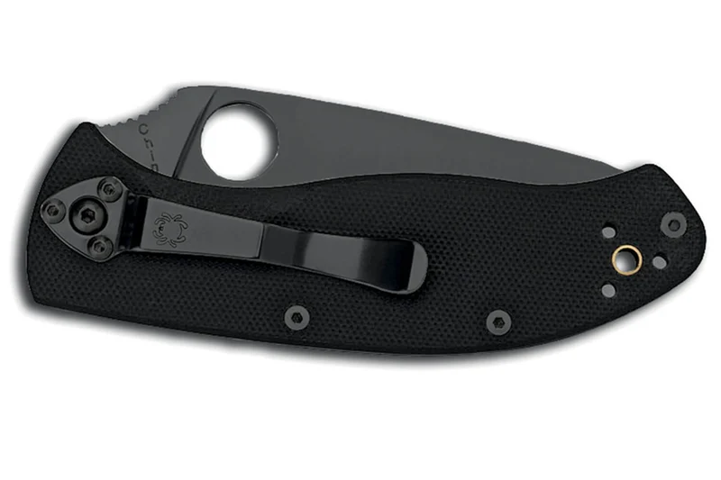 Couteau pliant Spyderco Tenacious C122GBBKPS manche G10 noir 11,3cm