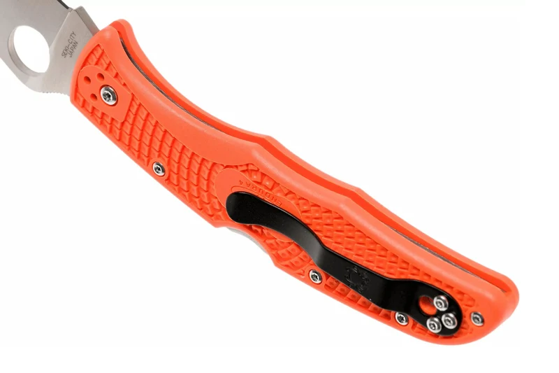 Couteau pliant Spyderco Endura 4 C10FPOR nylon/fibre de verre orange 12,6cm