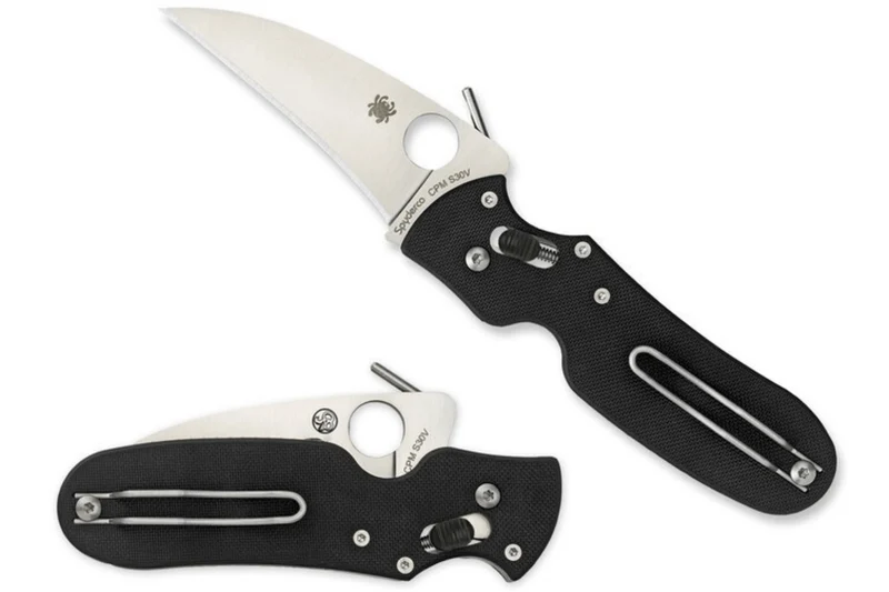 Couteau pliant Spyderco P'kal C103GP manche en G10 noir 11,2cm
