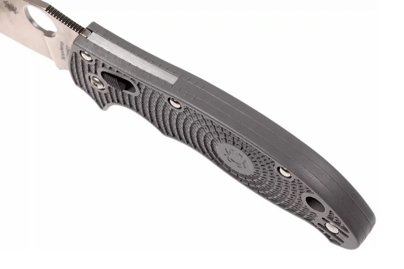 Couteau pliant Spyderco Manix 2 Maxamet C101PGY2 en copolymère/fibre de verre gris 11,8cm