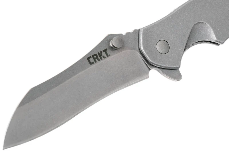 Couteau pliant CRKT RASP 2081 manche acier inox 12,8cm