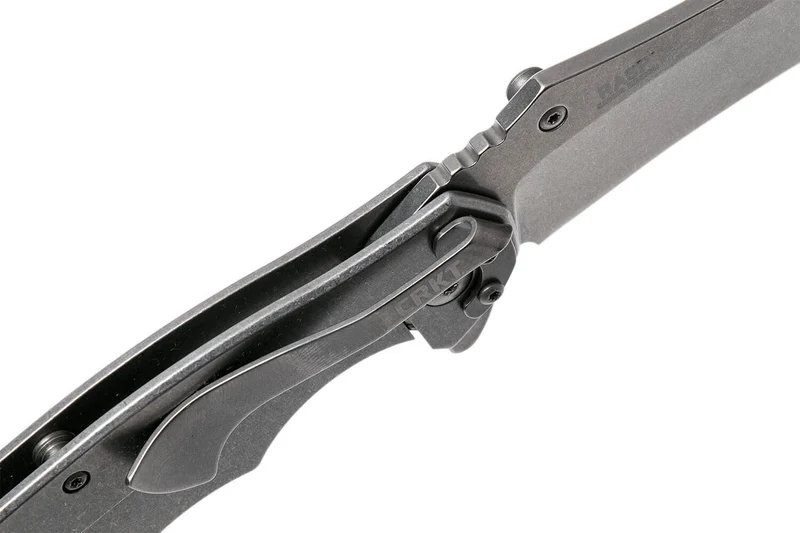 Couteau pliant CRKT RASP 2081 manche acier inox 12,8cm