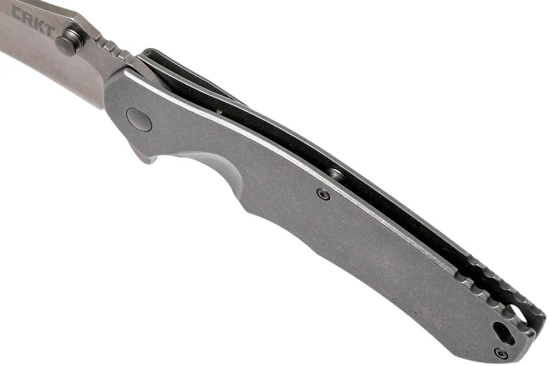 Couteau pliant CRKT RASP 2081 manche acier inox 12,8cm