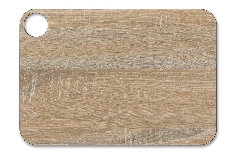 Planche à découper Arcos en fibres de cellulose et résine motif bois