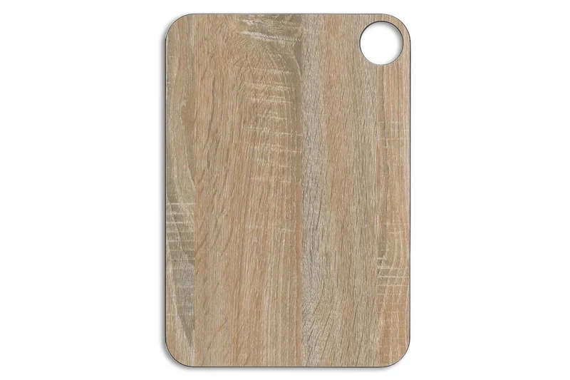 Planche à découper Arcos en fibres de cellulose et résine motif bois