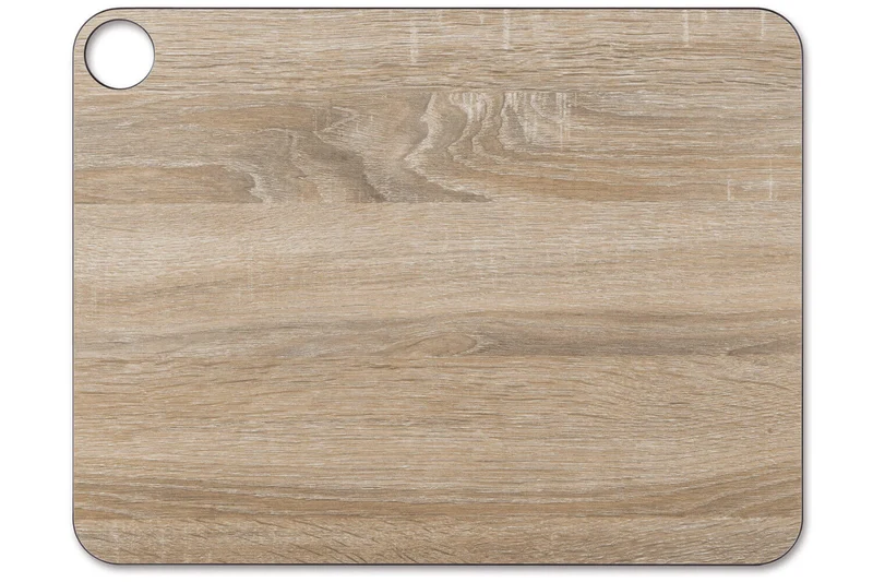 Planche à découper Arcos en fibres de cellulose et résine motif bois