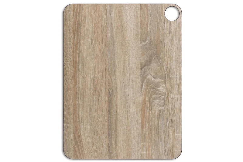 Planche à découper Arcos en fibres de cellulose et résine motif bois