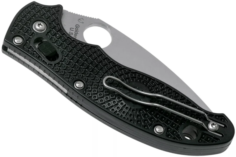 Couteau pliant Spyderco Manix 2 C101PBK2 manche en copolymère/fibre de verre 11,8cm
