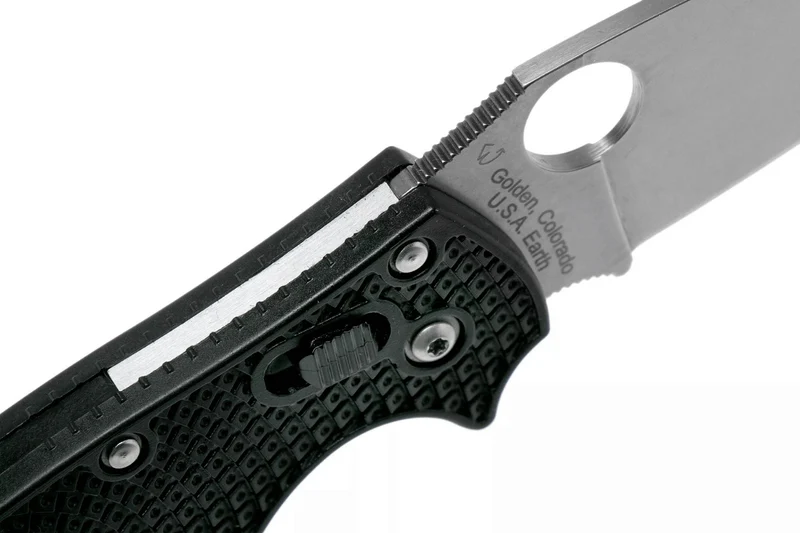 Couteau pliant Spyderco Manix 2 C101PBK2 manche en copolymère/fibre de verre 11,8cm