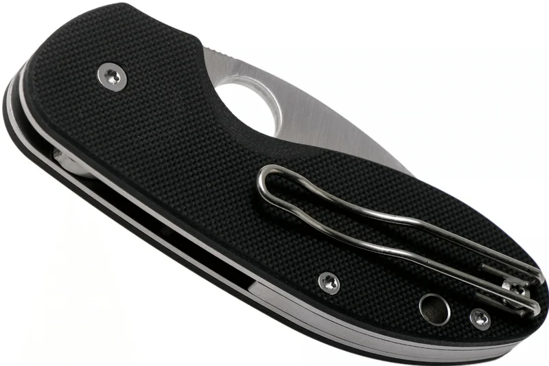 Couteau pliant Spyderco Insistent Sem C246GPS manche en G10 noir 9,4cm