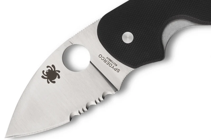 Couteau pliant Spyderco Insistent Sem C246GPS manche en G10 noir 9,4cm