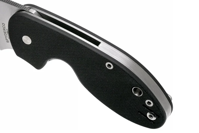 Couteau pliant Spyderco Insistent Sem C246GPS manche en G10 noir 9,4cm