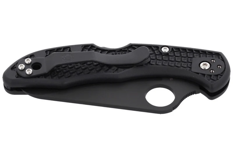 Couteau pliant Spyderco Salt 2 C88PBBK2 manche nylon/fibre de verre noir 10,8cm