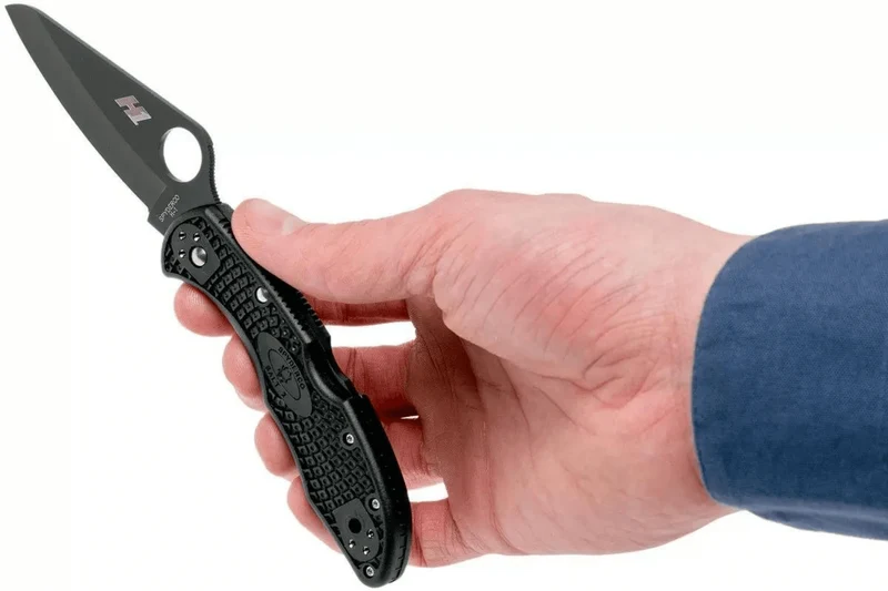 Couteau pliant Spyderco Salt 2 C88PBBK2 manche nylon/fibre de verre noir 10,8cm