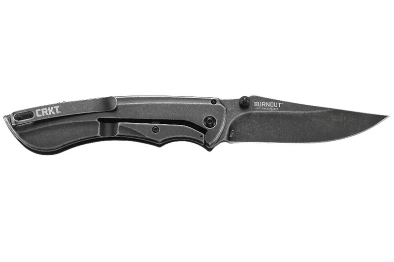 Couteau pliant CRKT BURNOUT 4123K manche en G10 12,5cm