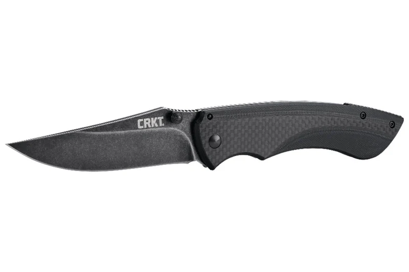 Couteau pliant CRKT BURNOUT 4123K manche en G10 12,5cm