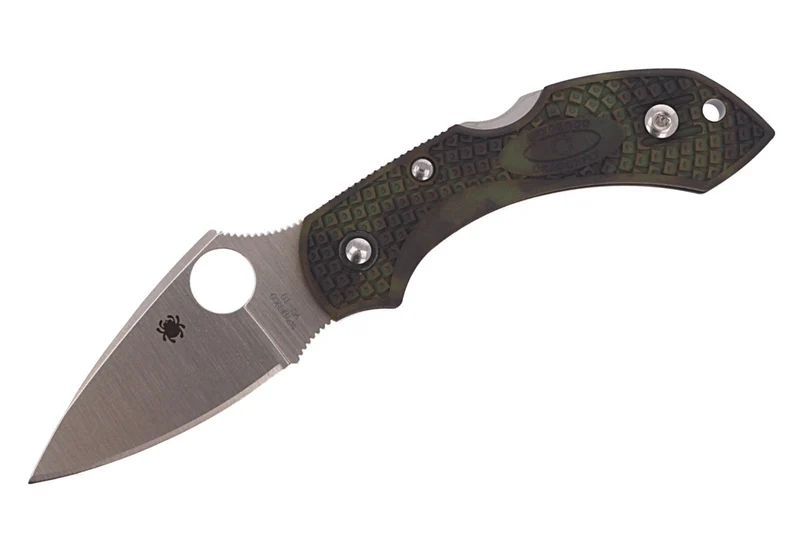 Couteau pliant Spyderco DragonFly 2 Zome Camo C28ZFPGR2 en nylon/fibre de verre 8,5cm