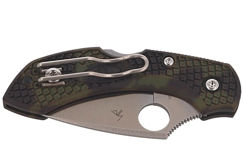 Couteau pliant Spyderco DragonFly 2 Zome Camo C28ZFPGR2 en nylon/fibre de verre 8,5cm