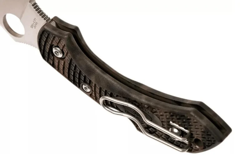 Couteau pliant Spyderco DragonFly 2 Zome Camo C28ZFPGR2 en nylon/fibre de verre 8,5cm
