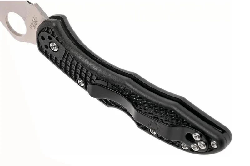 Couteau pliant Spyderco Delica 4 C11FPBK manche nylon/fibre de verre noir 10,8cm
