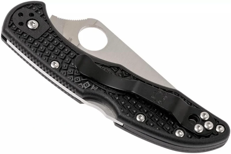 Couteau pliant Spyderco Delica 4 C11FPBK manche nylon/fibre de verre noir 10,8cm