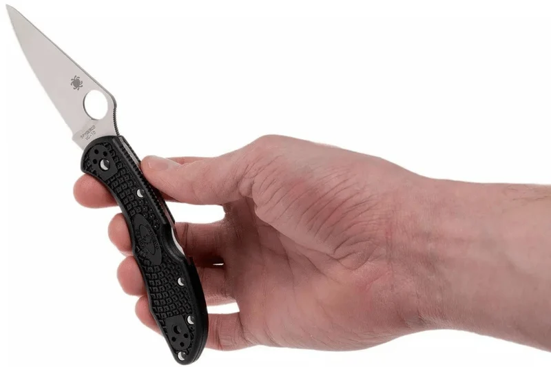 Couteau pliant Spyderco Delica 4 C11FPBK manche nylon/fibre de verre noir 10,8cm