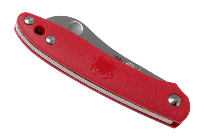 Couteau pliant Spyderco Roadie C189PRD manche en nylon/fibre de verre 7,6cm