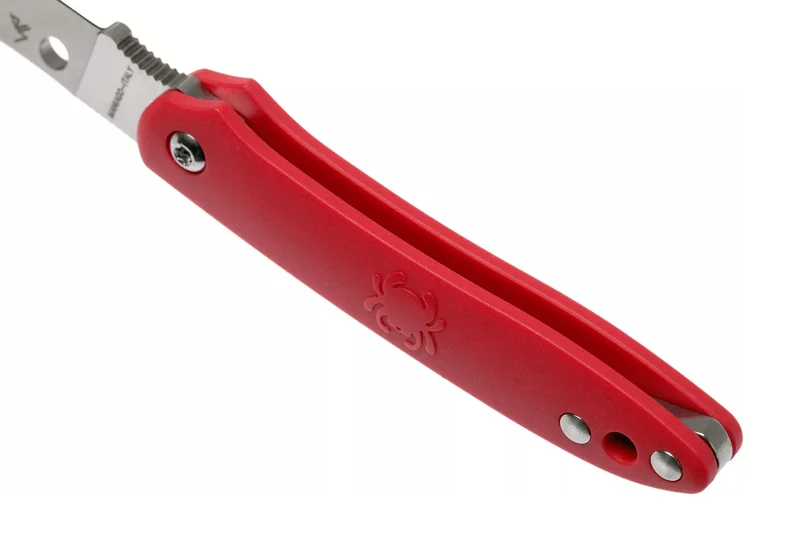 Couteau pliant Spyderco Roadie C189PRD manche en nylon/fibre de verre 7,6cm