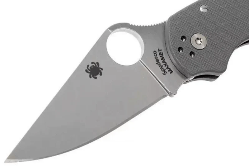Couteau pliant Spyderco Para 3 C223GPDGY manche G10 gris 10,9cm